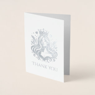Carte de remerciements de la reine Pageant