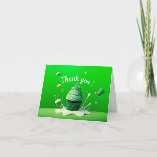 Carte de remerciements de la Saint-Patrick