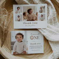 Carte de remerciements de lion sauvage avec photos