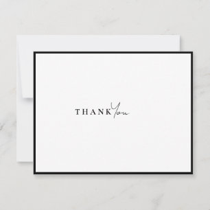 Carte de remerciements de luxe