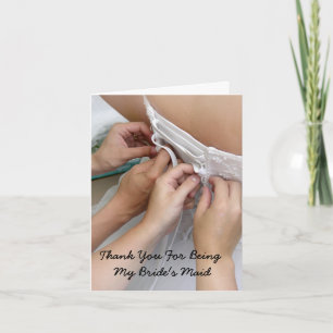 Carte de remerciements de mariage