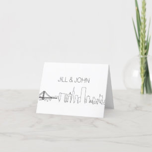 Carte de remerciements de San Francisco