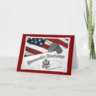 Carte De Remerciements Décharge honorable