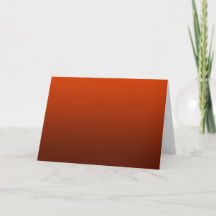 Carte De Remerciements Dégradé Rouge - foncé à clair Fond d'ambiance
