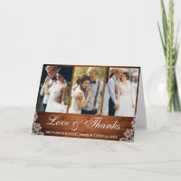 Dentelle en bois rustique 3 Photo Love and Thanks 