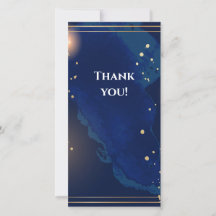 Carte de remerciements d'entreprise personnalisé -
