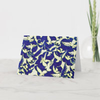 Des colombes en vol vierge