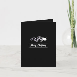 Carte De Remerciements Design de cloche de Noël simple, client saisonnier
