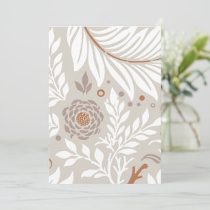 Carte De Remerciements Design floral 25