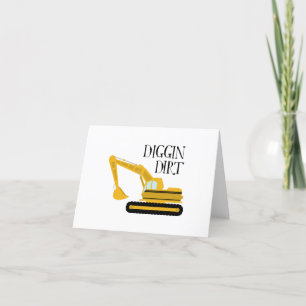 Carte De Remerciements Diggin Dirt