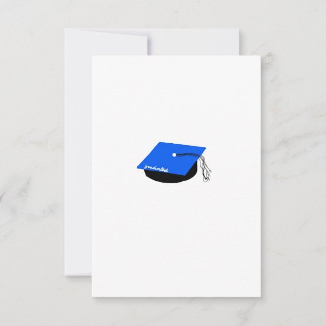 Carte De Remerciements Diplôme! (Devant)