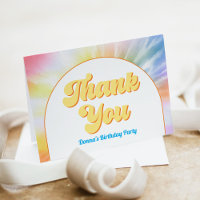 DONNA Retro Font Tie Dye Pool Party Anniversaire