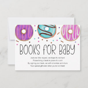 Carte De Remerciements Donut Baby Sprinkle Livres pour Baby Card