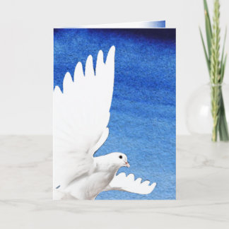 Carte De Remerciements Dove Watercolor