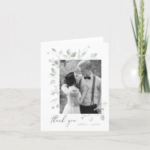 Carte De Remerciements Dreamy Foliage