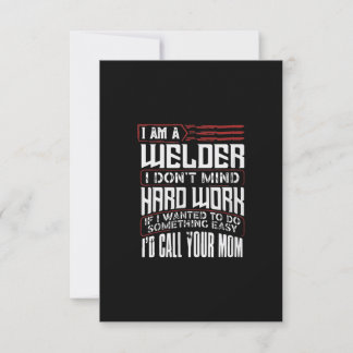 Carte De Remerciements Drôle cadeau pour Welder | Cadeau Welder Dad Lover