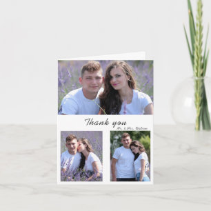 Carte De Remerciements Dusty Blue Greenery Eucalyptus Mariage Feuille