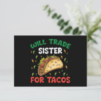 Échangerai ma sœur contre des tacos Fête Cinco De 