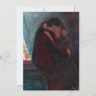Carte De Remerciements Edvard Munch - Le baiser
