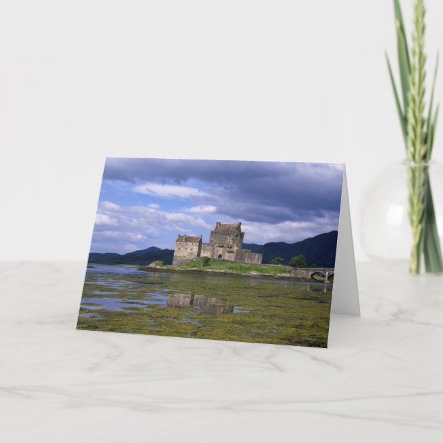 Carte De Remerciements Eilean Donan Castle Scotland (Devant)