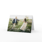 Elegant Beatrice Script Mariage photo