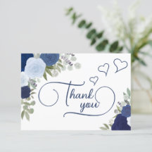 Élégant Bleu Bohème Chic Roses Fête de Mariage