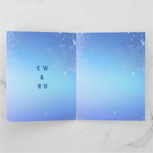 Carte De Remerciements Élégant Mariage Sparkle