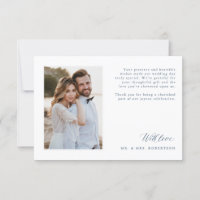 Élégant minimaliste simple moderne Mariage d'ardoi