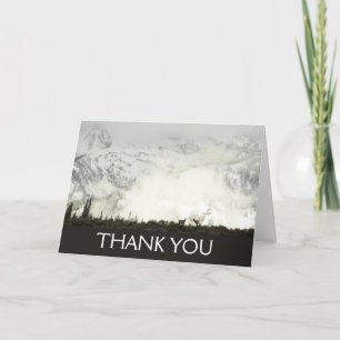Carte De Remerciements Elk at Grand Teton National Park Photographie