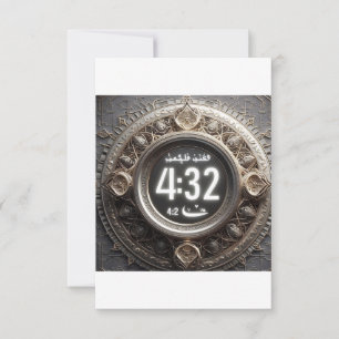 Carte De Remerciements Embrasser le jeûne, l'Iftar, la sueur et le reflet