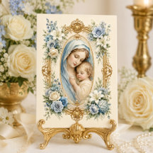 Enfant Jésus Catholique Mère Bénie Florale