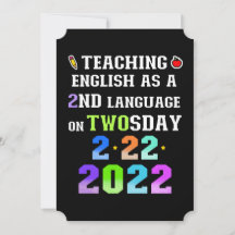 Enseignement de l'anglais ESL le mardi 2/22/2022