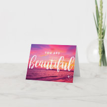 Enveloppe You are Beautiful