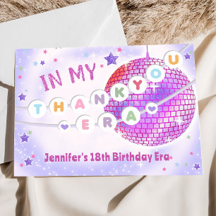 Carte De Remerciements Eras Anniversaire Fête d'amitié Bracelet
