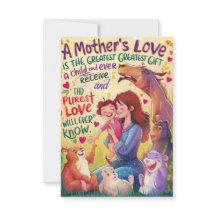 "Eternal Love : Mère's Day Greeting Card