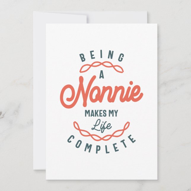 Carte De Remerciements Être une nonne fait de ma vie la fête des mères (Devant)