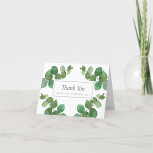 Carte De Remerciements Eucalyptus Woodland
