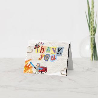 Carte De Remerciements f