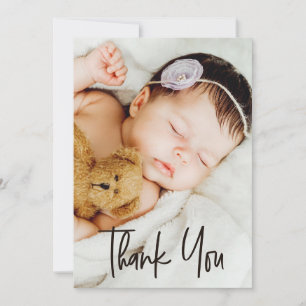 Carte De Remerciements Faire une lettre personnalisée pour une baby showe