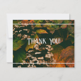 Carte de remerciements Fall Foliage Personnaliser