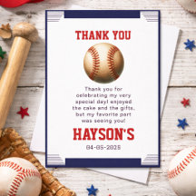 Fête d'anniversaire de baseball de première année