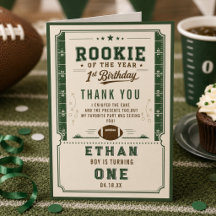 Fête d'anniversaire de Football Green Recrue 1ère 