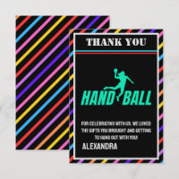 Fête d'anniversaire de handball, joueuse de handba