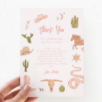 Fête d'anniversaire Russe Rose Cowgirl