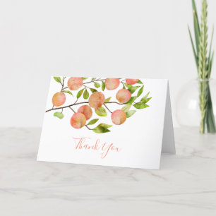 Carte De Remerciements Fête de mariage rustique été pêche 