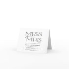 Fête des mariées minimaliste moderne