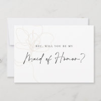 Fiche de proposition du Rose Bridesmaid