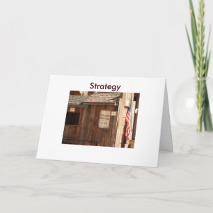 Carte De Remerciements Financière stratégique