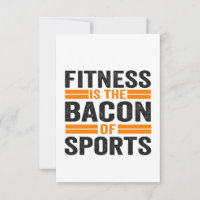 Fitness est le bacon de Sport Funny Fitness Gym