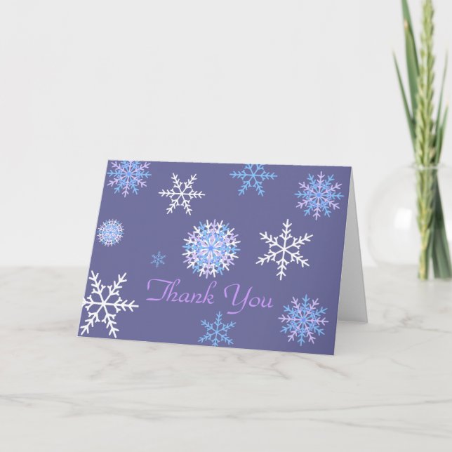 Carte De Remerciements Flakey Thank'Ye (Devant)